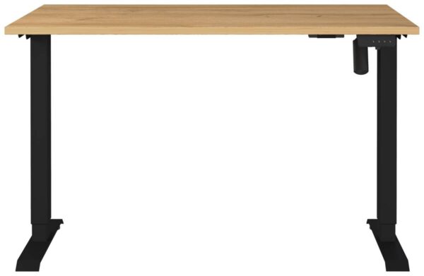 Schreibtisch 8022-582 Eiche Grand-Son Nachbildung schwarz B/H/T: ca. 120x118x80 cm – Bild 2