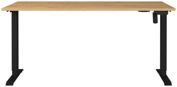 Schreibtisch 8024-582 Eiche Grand-Son Nachbildung schwarz B/H/T: ca. 160x118x80 cm – Bild 2