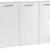 Kommode Rio weiß weiß glänzend B/H/T: ca. 120x83x35 cm – Bild 4