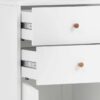 Highboard Bjarne weiß matt B/H/T: ca. 40,3x113,4x33,05 cm – Bild 3