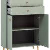 Highboard Bjarne Pistazie B/H/T: ca. 77x113,4x33,5 cm – Bild 2
