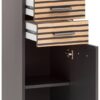 Highboard Katta anthrazit B/H/T: ca. 30,3x110,5x32,6 cm – Bild 2
