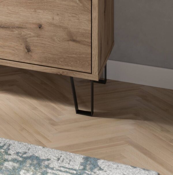 TV-Lowboard Balton Oak Eiche Viking Nachbildung B/H/T: ca. 184x67x40 cm – Bild 4