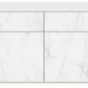 TV-Lowboard Stone weiß Marmoroptik B/H/T: ca. 180x62x41 cm – Bild 3