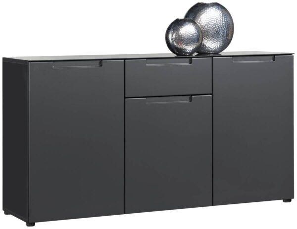 Kommode Mailand anthrazit B/H/T: ca. 146x79x40 cm – Bild 2