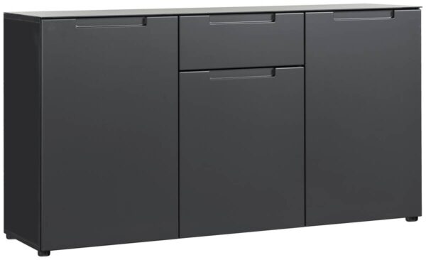 Kommode Mailand anthrazit B/H/T: ca. 146x79x40 cm – Bild 4
