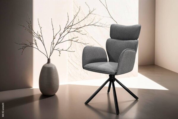 Stuhl SEATTLE 2er-Set. B/H/T: ca. 60x93x61 cm – Bild 2