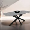 Esstisch OVAL B/H/T: ca. 200x76x100 cm – Bild 3