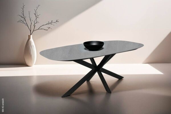 Esstisch OVAL B/H/T: ca. 200x76x100 cm – Bild 3