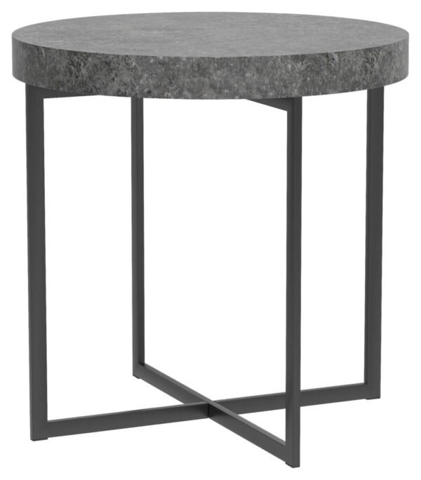 Beistelltisch Celina Beton Optik schwarz B/H/T: ca. 50x50x50 cm Beistelltisch Celina Beton Optik schwarz B/H/T: ca. 50x50x50 cm – Bild 2