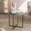 Beistelltisch Celina Beton Optik schwarz B/H/T: ca. 50x50x50 cm Beistelltisch Celina Beton Optik schwarz B/H/T: ca. 50x50x50 cm – Bild 3