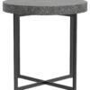 Beistelltisch Celina Beton Optik schwarz B/H/T: ca. 50x50x50 cm Beistelltisch Celina Beton Optik schwarz B/H/T: ca. 50x50x50 cm – Bild 4