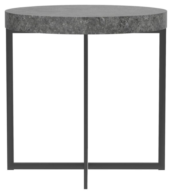 Beistelltisch Celina Beton Optik schwarz B/H/T: ca. 50x50x50 cm Beistelltisch Celina Beton Optik schwarz B/H/T: ca. 50x50x50 cm – Bild 5