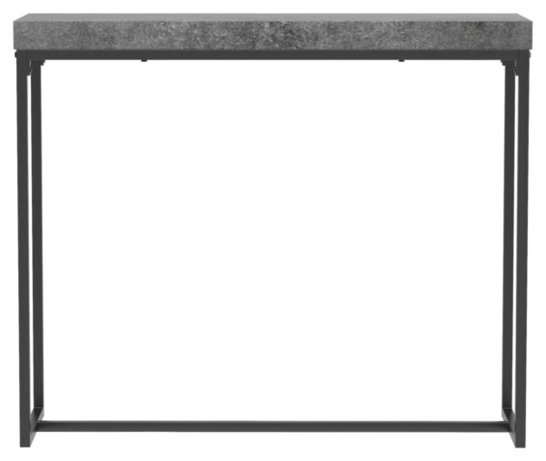 Konsole Birte dunkelgrau Beton Optik schwarz B/H/T: ca. 90x75x30 cm Konsole Birte dunkelgrau Beton Optik schwarz B/H/T: ca. 90x75x30 cm – Bild 4