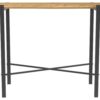 Konsole Almira Eiche Nachbildung schwarz B/H/T: ca. 90x75x38 cm – Bild 2