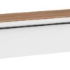 TV-Lowboard Mateo Eiche Evoke Coast Nachbildung weiß Hochglanz B/H/T: ca. 180x41x40 cm – Bild 2