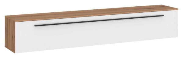 TV-Lowboard Mateo Eiche Evoke Coast Nachbildung weiß Hochglanz B/H/T: ca. 180x41x40 cm – Bild 2