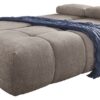 Schlafsofa Greige Polyester B/H/T: ca. 213x86x101 cm – Bild 2