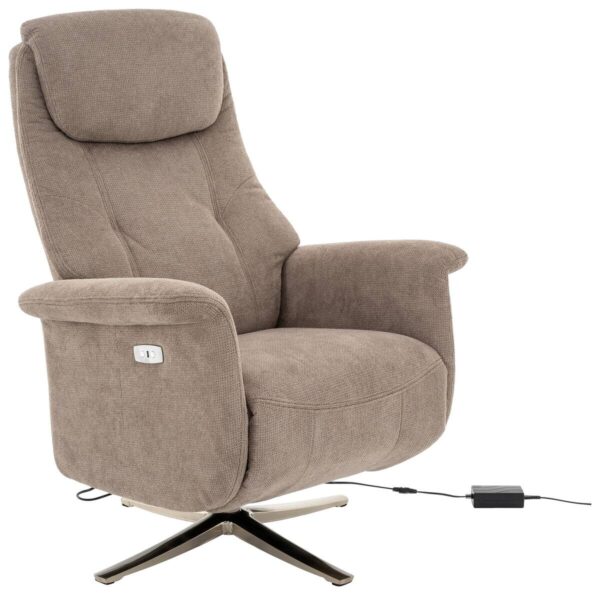 Relaxsessel FM-4031PH braun Microfaser B/H/T: ca. 83x113x85 cm – Bild 3