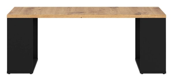 Couchtisch Zentaro Eiche Artisan Nachbildung B/H/T: ca. 110x41x67 cm – Bild 2