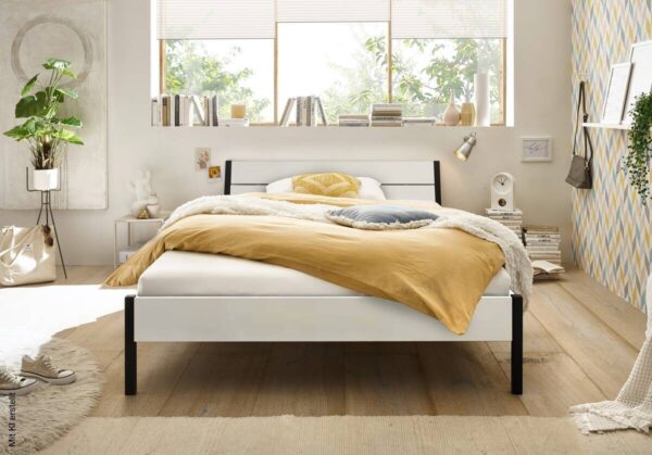 Futonbett Marseille weiß Liegefläche B/L: ca. 140x200 cm – Bild 4