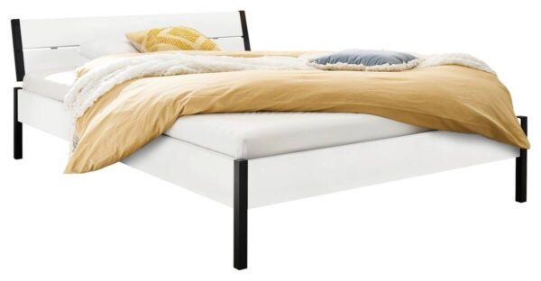 Futonbett Marseille weiß Liegefläche B/L: ca. 140x200 cm – Bild 5