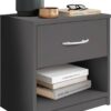 Nachtkonsole Pepe Graphit B/H/T: ca. 39x41x28 cm – Bild 4