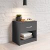 Nachtkonsole Pepe Graphit B/H/T: ca. 39x41x28 cm – Bild 5