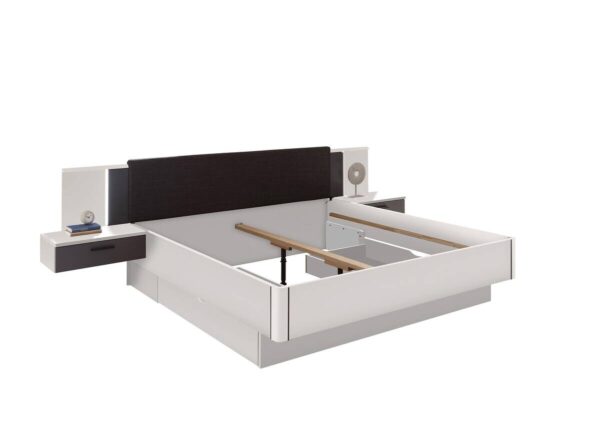 Bettanlage Aschau weiß Liegefläche B/L: ca. 180x200 cm – Bild 2