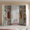 Schwebetürenschrank Maturs weiß B/H/T: ca. 267x205x57 cm – Bild 2
