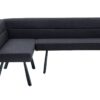 Eckbank Amilia anthrazit B/H/L: ca. 181x48x140 cm – Bild 2