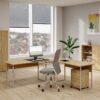 Rollcontainer Eiche Artisan Nachbildung B/H/T: ca. 38x57x39 cm Rollcontainer Eiche Artisan Nachbildung B/H/T: ca. 38x57x39 cm – Bild 2