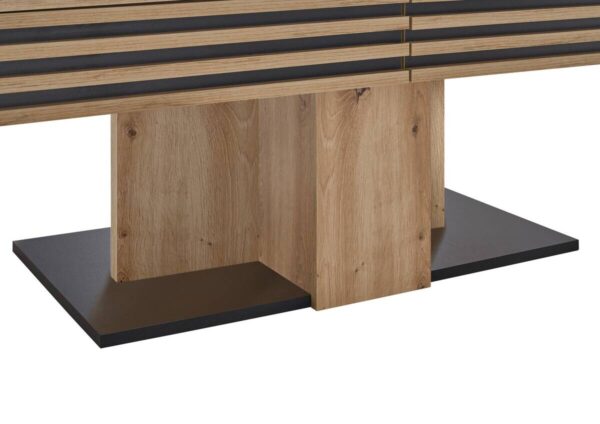 Couchtisch Luara Eiche Artisan Nachbildung B/H/T: ca. 110x44x60 cm Couchtisch Luara Eiche Artisan Nachbildung B/H/T: ca. 110x44x60 cm – Bild 5