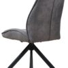 Drehstuhl Albany grau Microfaser B/H/T: ca. 47x95x62 cm Drehstuhl Albany grau Microfaser B/H/T: ca. 47x95x62 cm – Bild 3