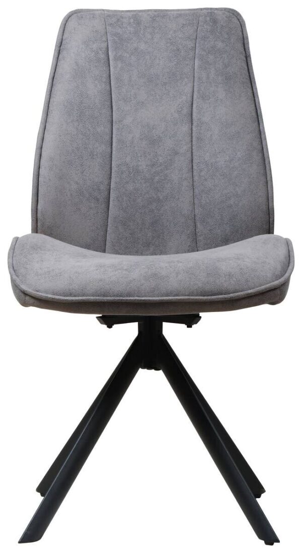 Drehstuhl Albany grau Microfaser B/H/T: ca. 47x95x62 cm Drehstuhl Albany grau Microfaser B/H/T: ca. 47x95x62 cm – Bild 4