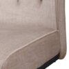 Schwingstuhl Canberra Cappuccino Samtoptik B/H/T: ca. 63x92x49 cm – Bild 2