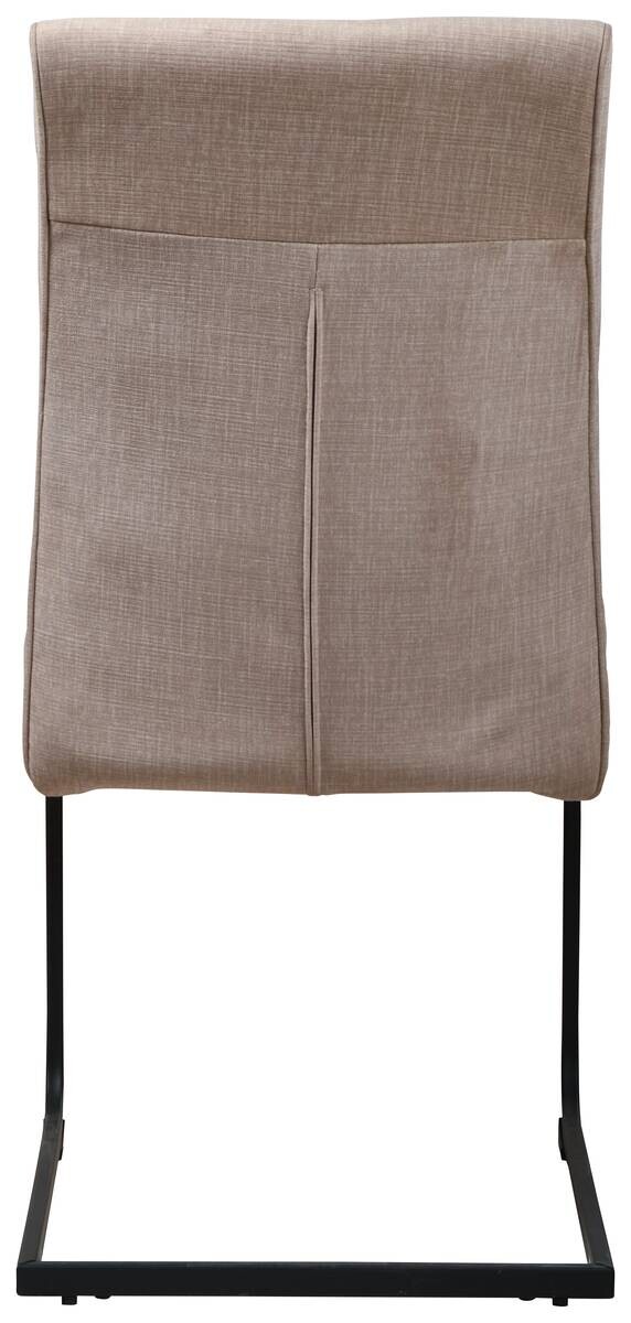 Schwingstuhl Canberra Cappuccino Samtoptik B/H/T: ca. 63x92x49 cm – Bild 3