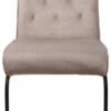 Schwingstuhl Canberra Cappuccino Samtoptik B/H/T: ca. 63x92x49 cm – Bild 5