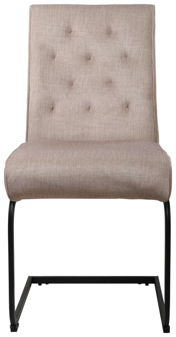 Schwingstuhl Canberra Cappuccino Samtoptik B/H/T: ca. 63x92x49 cm – Bild 5
