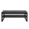 Couchtisch Mia schwarz Keramik Optik B/H/T: ca. 120x45x60 cm Couchtisch Mia schwarz Keramik Optik B/H/T: ca. 120x45x60 cm – Bild 2