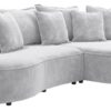 Ecksofa stone Microfaser B/H/T: ca. 287x66x168 cm – Bild 4