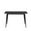 Tischgruppe Alicante schwarz anthrazit Webstoff B/H/T: ca. 120x75x70 cm Tischgruppe Alicante schwarz anthrazit Webstoff B/H/T: ca. 120x75x70 cm – Bild 3