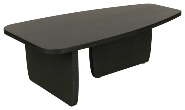 Couchtisch BOLT schwarz Lack matt B/H/T: ca. 115x36,5x60 cm – Bild 5