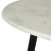 Couchtisch CROSS schwarz weiß H/D: ca. 46x75 cm – Bild 5