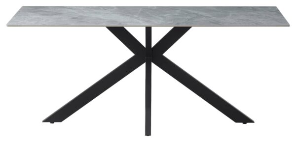Esstisch Viktoria grau B/H/T: ca. 180x76x90 cm – Bild 4