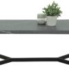 Couchtisch Roland grau Marmor Optik B/H/T: ca. 110x42x60 cm Couchtisch Roland grau Marmor Optik B/H/T: ca. 110x42x60 cm – Bild 2