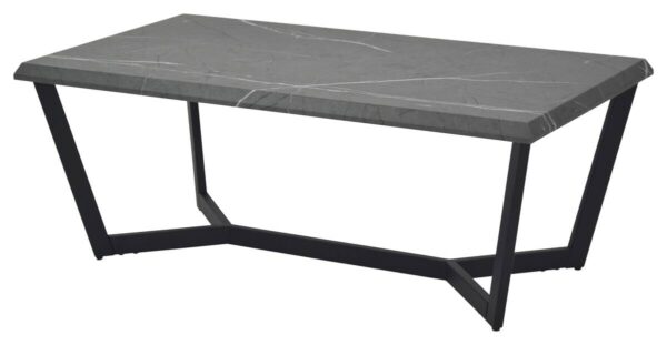 Couchtisch Roland grau Marmor Optik B/H/T: ca. 110x42x60 cm Couchtisch Roland grau Marmor Optik B/H/T: ca. 110x42x60 cm – Bild 4