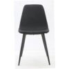 Stuhl Pia schwarz Microfaser Metall Stuhl Pia schwarz Microfaser Metall – Bild 2