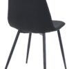 Stuhl Pia schwarz Microfaser Metall Stuhl Pia schwarz Microfaser Metall – Bild 5