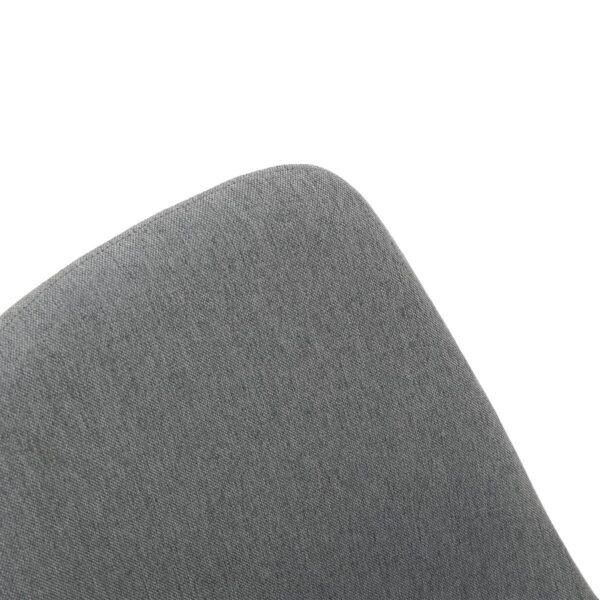 Stuhl Pia grau buche Microfaser Metall – Bild 2
